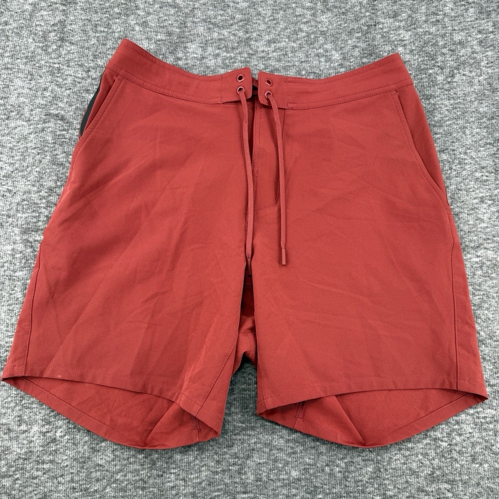 Ten Thousand Foundation Short Mens Medium 7in Brick Red Zip Pocket TTSH003V5